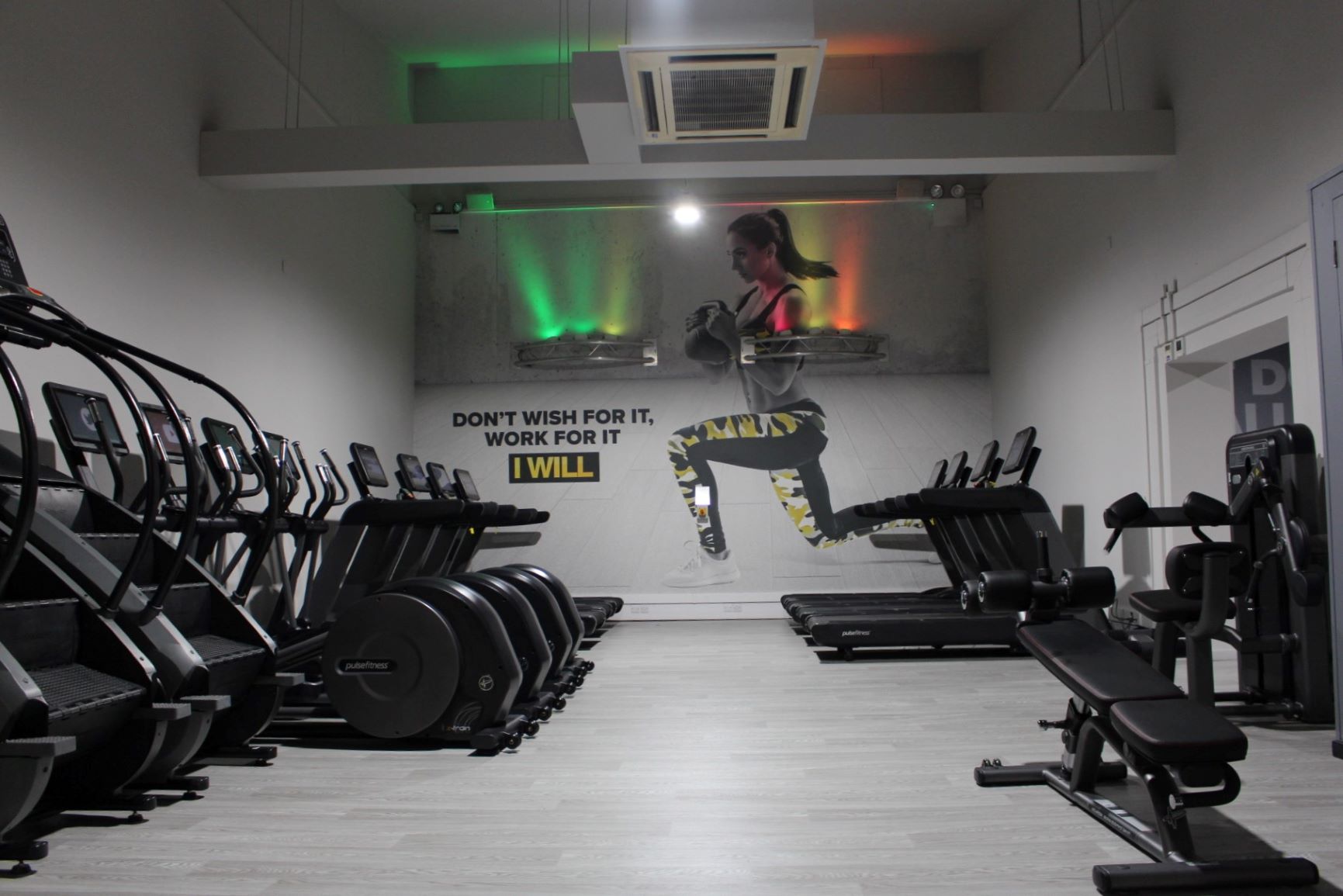 Redhill Gym new equipment including treadmills and cross trainers